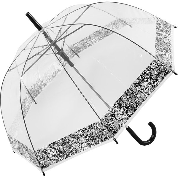 Przezroczysty automatyczny parasol odporny na wiatr Ambiance Snake Skin, ⌀ 84 cm-image-2