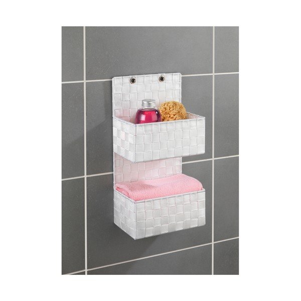 Biały organizer z 2 półeczkami Wenko Adria-image-4