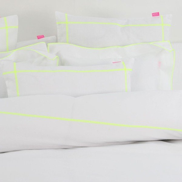 Poszwa na kołdrę Basic Fluor Yellow, 200x200 cm-image-1