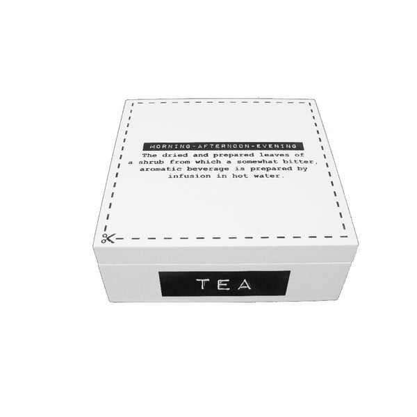 Pojemnik na herbatę Square Label