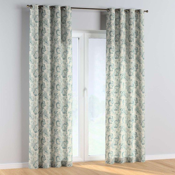 Zasłona dziecięca 260x130 cm Magic – Yellow Tipi-image-1