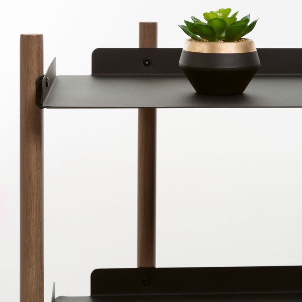 Mała czarna półka Kave Home Magal-image-4