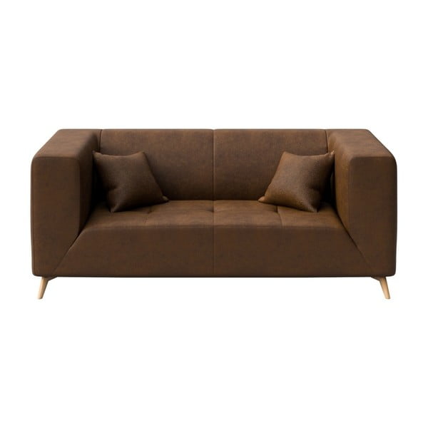 Brązowa 2-osobowa sofa MESONICA Toro