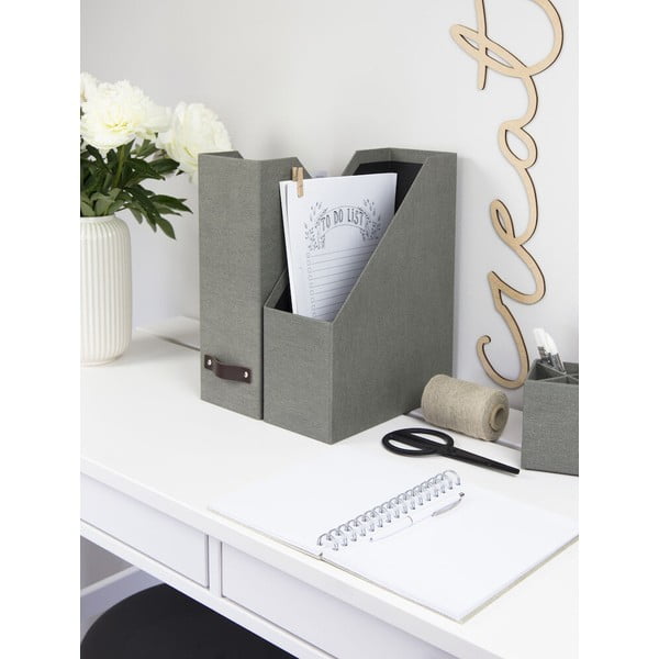 Kartonowy organizer na dokumenty Estelle – Bigso Box of Sweden-image-1