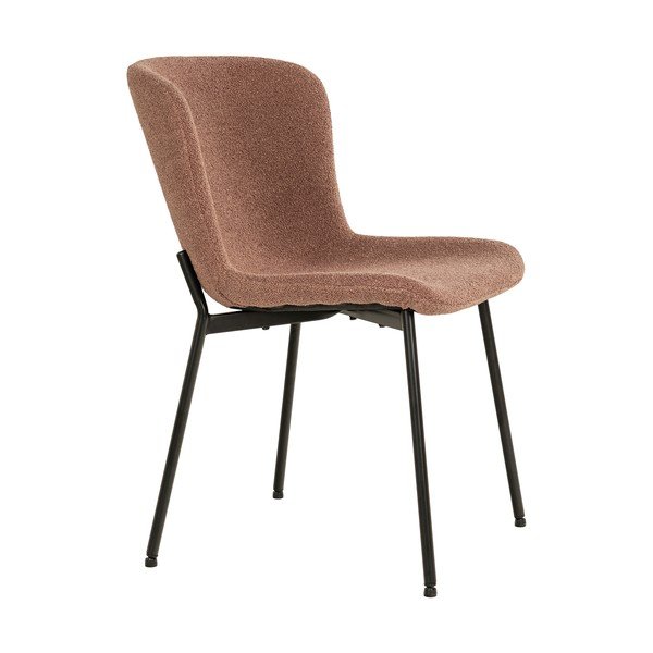 Ceglaste krzesła zestaw 2 szt. Maceda – House Nordic-image-2