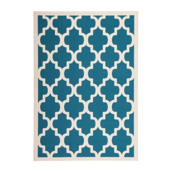 Niebieski dywan Kayoom Maroc 2087, 80x150 cm