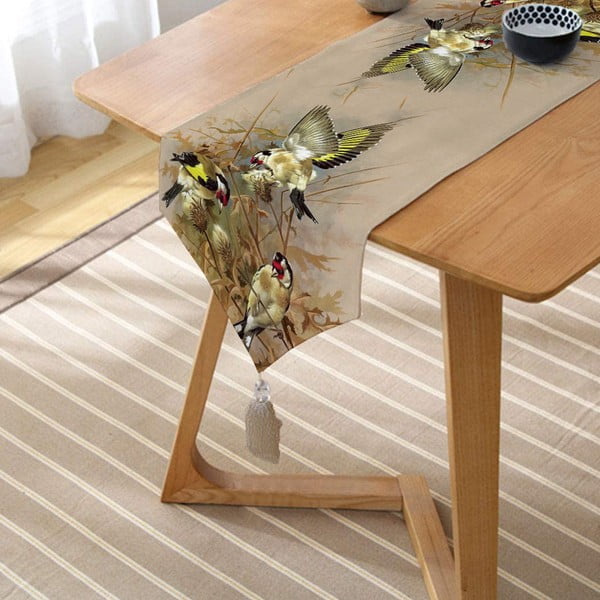 Bieżnik 45x140 cm Yellow Bird – Mila Home-image-1