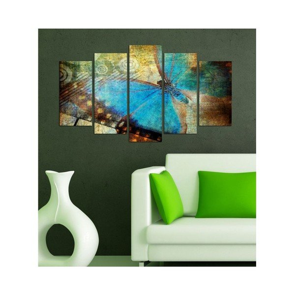 Obraz wieloczęściowy Insigne Funge, 102x60 cm-image-1