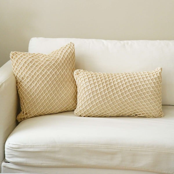 Bawełniana poszewka na poduszkę 30x50 cm Net – Mioli Decor-image-1