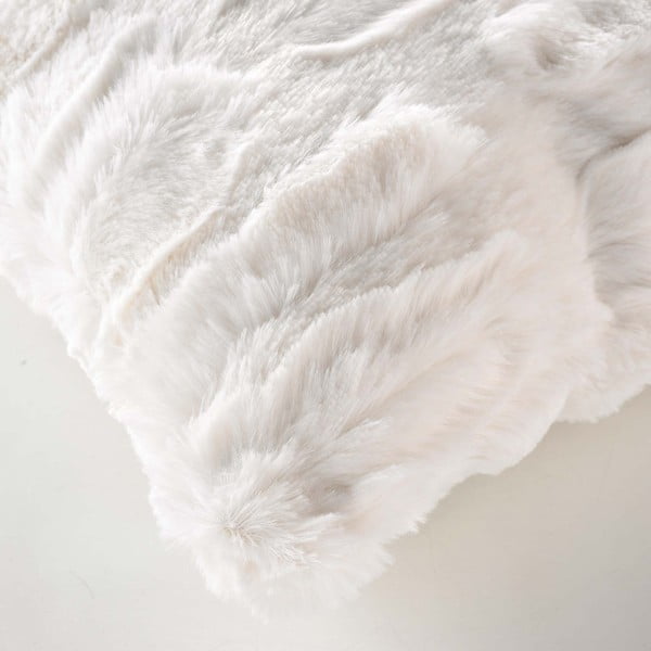 Poduszka dekoracyjna ze sztucznego futra 45x45 cm Foxy – douceur d'intérieur-image-2