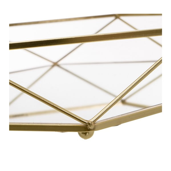 Metalowe tace dekoracyjne zestaw 2 szt. ø 25 cm – Casa Selección-image-2