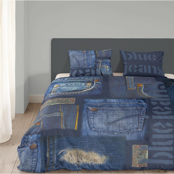Pościel Blue Jeans, 135x200 cm-image-1