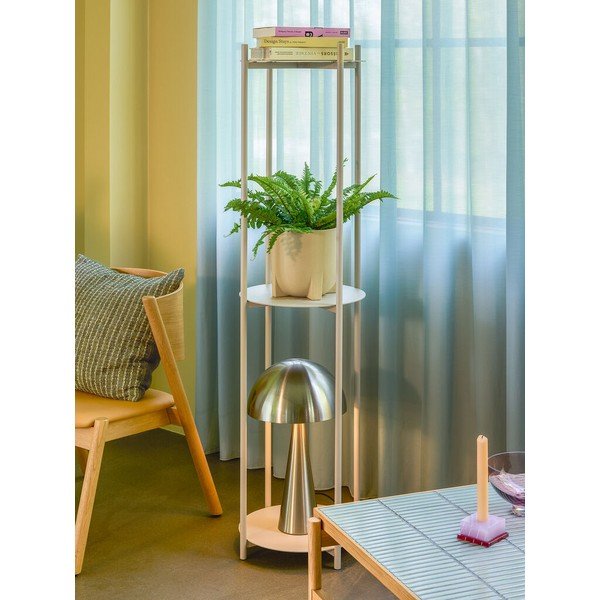 Biały metalowy regał 42x151 cm Norm – Hübsch-image-1