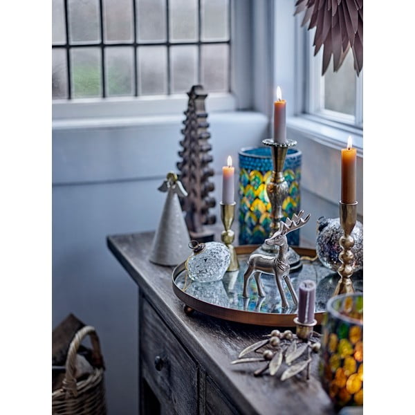 Szklana taca dekoracyjna ø 35 cm Glacier – Bloomingville-image-1