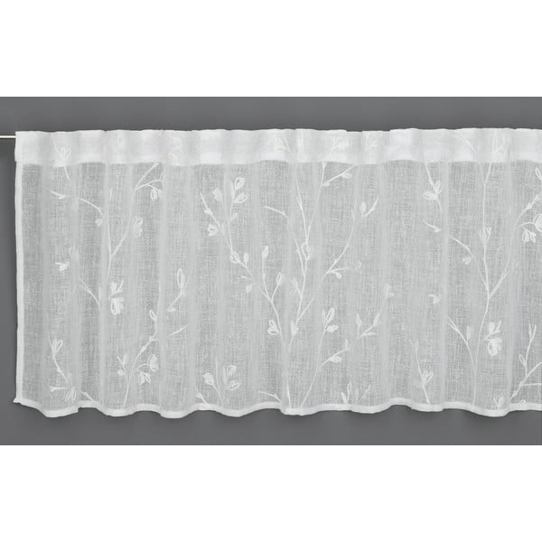 Biała firanka 45x140 cm – Gardinia