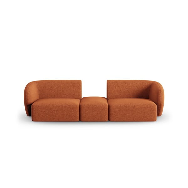Pomarańczowa sofa 239 cm Shane – Micadoni Home