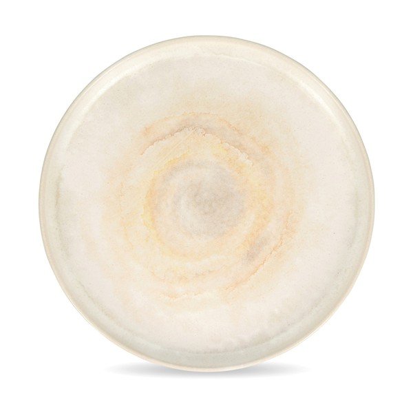 Beżowy kamionkowy talerz ø 28 cm Aquarel – S|P Collection
