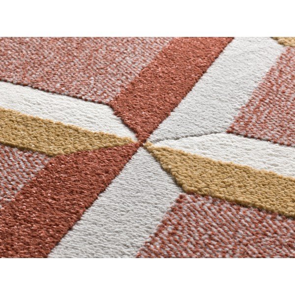 Dywan w kolorze terakoty 80x150 cm Amara – Universal-image-3