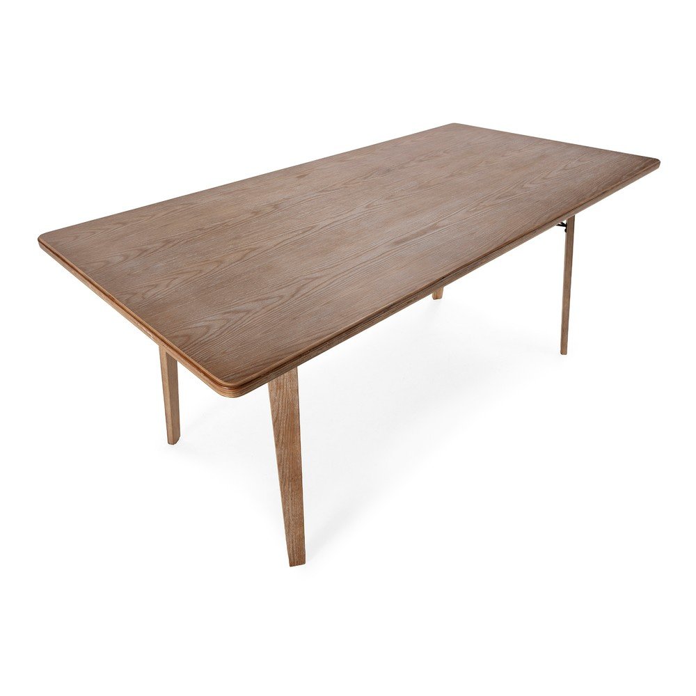 Stół z blatem w dekorze dębu 90x180 cm Lujan – MOME (zdjęcie 6)