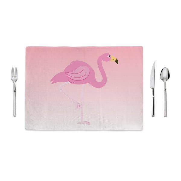 Mata kuchenna Home de Bleu Pink Flamingo, 35x49 cm