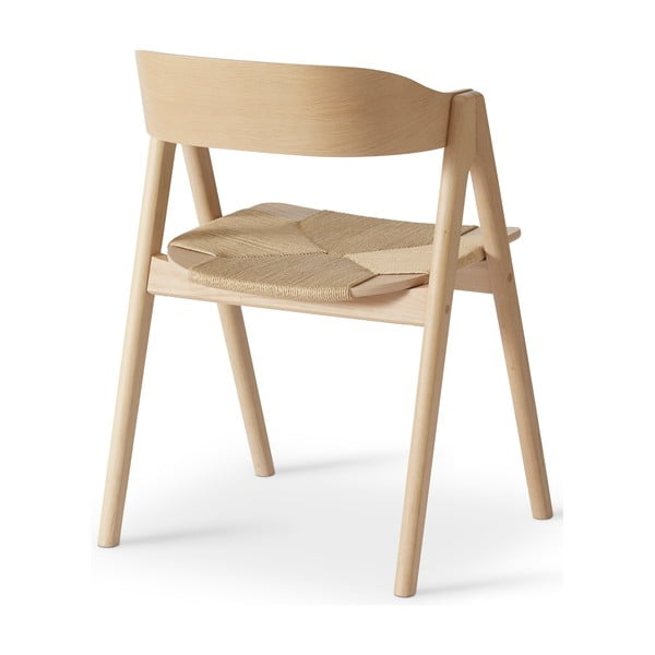 Krzesło z drewna dębowego w naturalnym kolorze Mette – Hammel Furniture-image-4