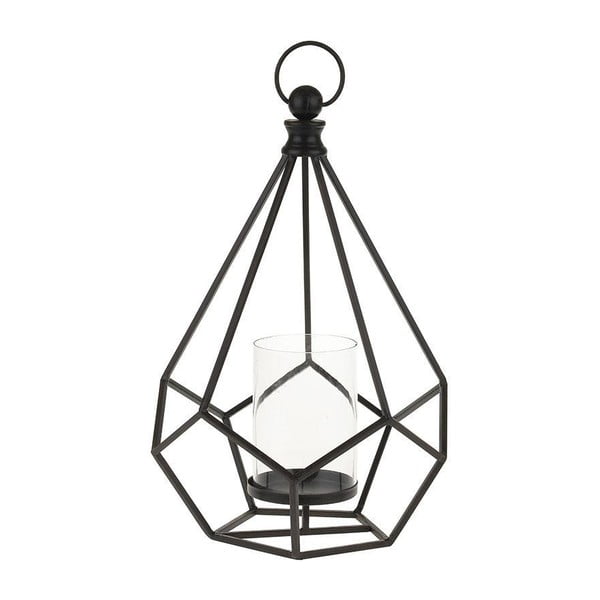 Metalowy lampion Black Cage
