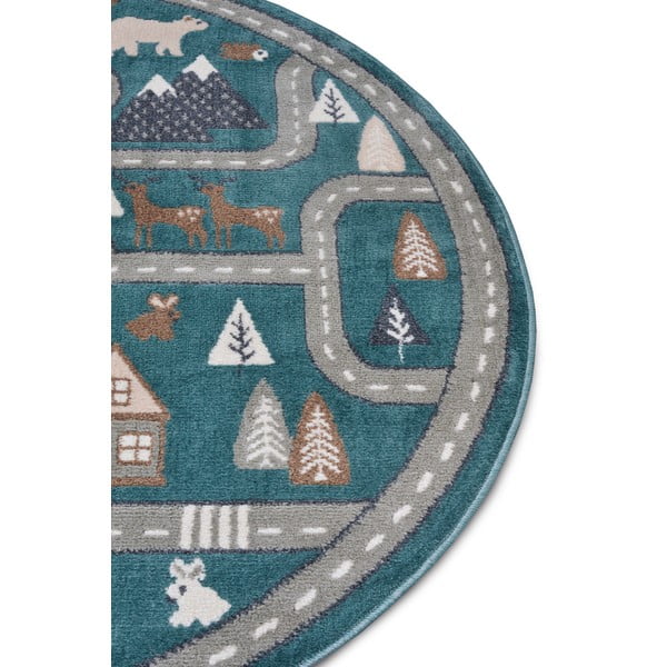 Morski dywan dziecięcy ø 140 cm Streets – Hanse Home-image-1