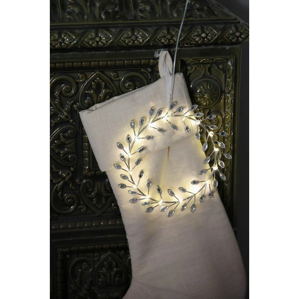 Świąteczna dekoracja świetlna na baterie w kolorze srebra ø 19 cm Aria – Markslöjd-image-3