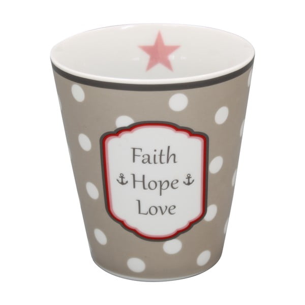 Kubek Krasilnikoff Faith Hope Love