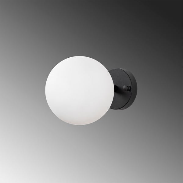 Czarno-biały kinkiet ø 15 cm Atmaca – Opviq lights-image-3