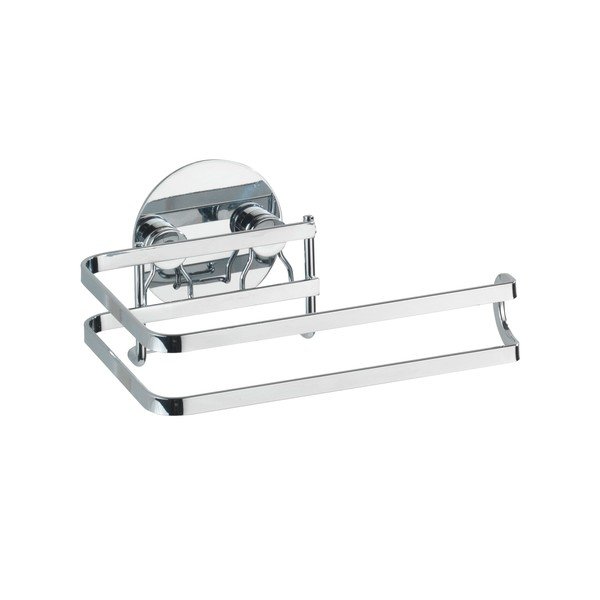 Uchwyt na papier toaletowy z przyssawką Wenko Turbo-Loc, 11x13,5 cm-image-1