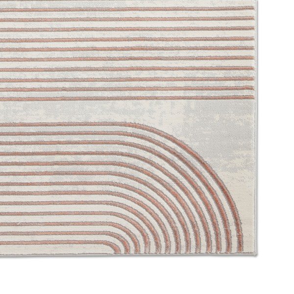 Różowo-jasnoszary dywan 160x220 cm Apollo – Think Rugs-image-4