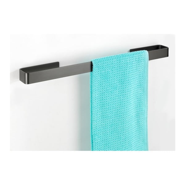 Antracytowy wieszak na ręczniki Wenko Montella, dł. 61 cm-image-2