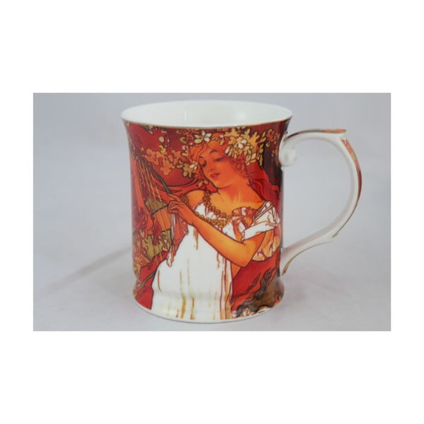 Alfons Mucha - kubek "Wiosna", 0,4 l
