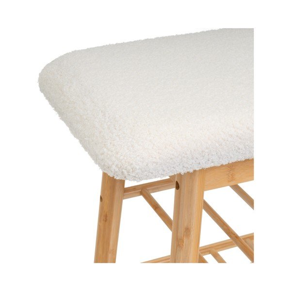 Biało-naturalna ławka – Casa Selección-image-1