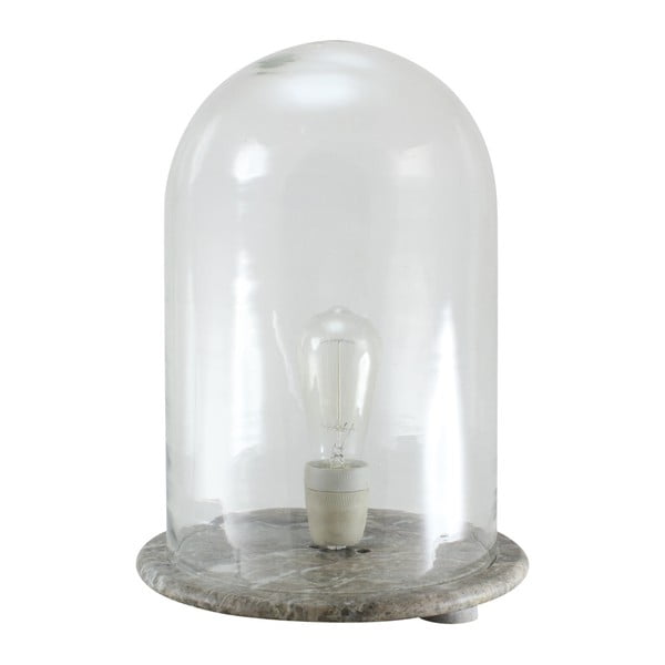 Lampa ze szkła i marmuru Strömshaga, Ø 36 cm