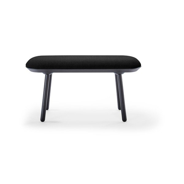 Czarna ławka EMKO Naïve, 100 cm-image-2