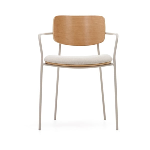 Beżowe krzesła zestaw 4 szt. Maureen – Kave Home-image-3