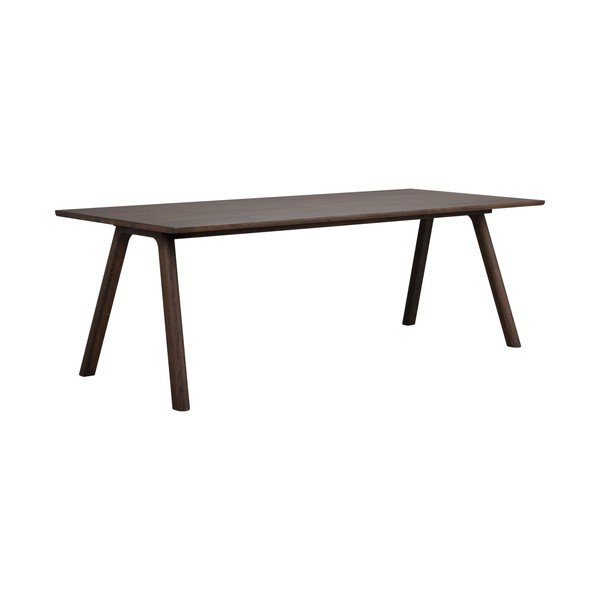 Rozkładany stół z litego drewna dębowego 95x220 cm Clapperton – Rowico
