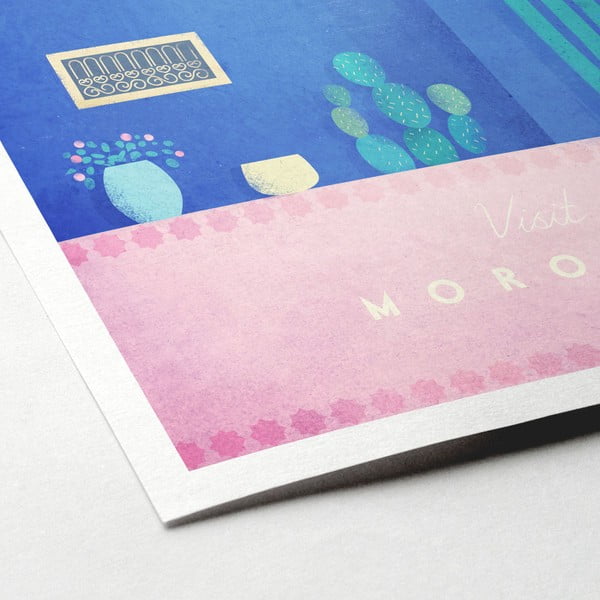 Plakat Travelposter Morocco, A3-image-2