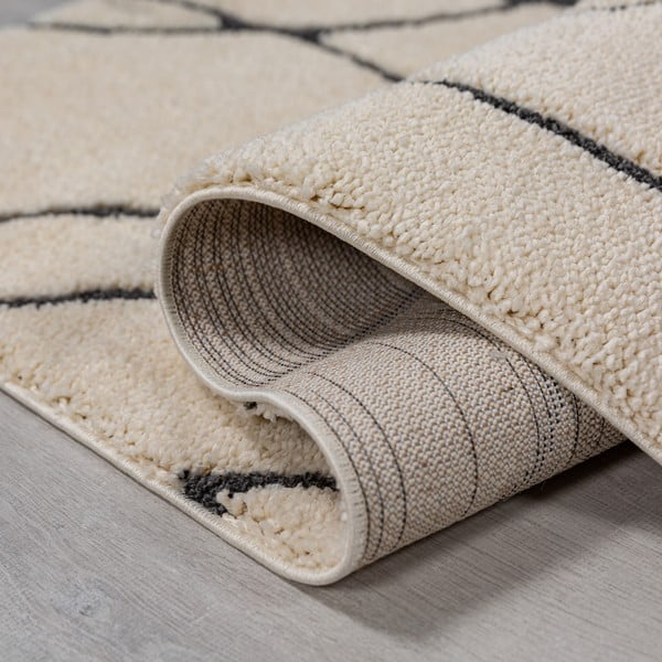 Kremowy dywan 120x170 cm Flow – Flair Rugs-image-3