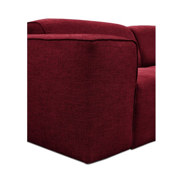 Czerwona sofa 3-osobowa Cosmopolitan Design Phoenix-image-4