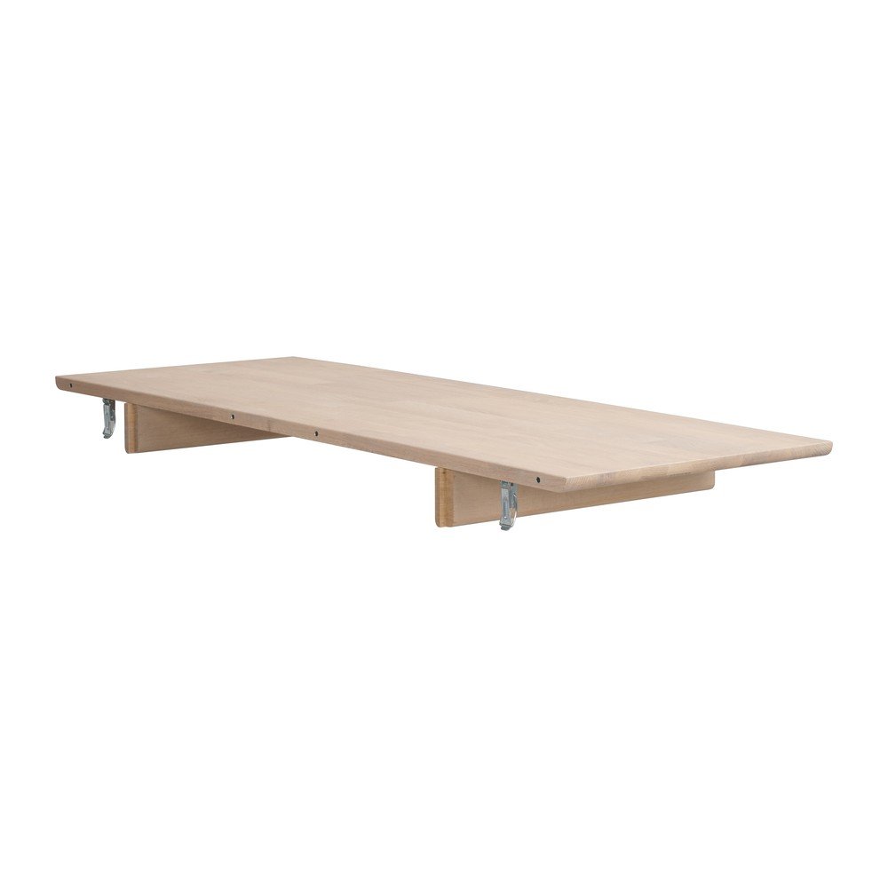 Dodatkowy blat do stołu z litego drewna dębowego 45x120 cm Derrymore – Rowico
