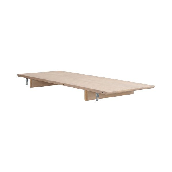 Dodatkowy blat do stołu z litego drewna dębowego 45x120 cm Derrymore – Rowico