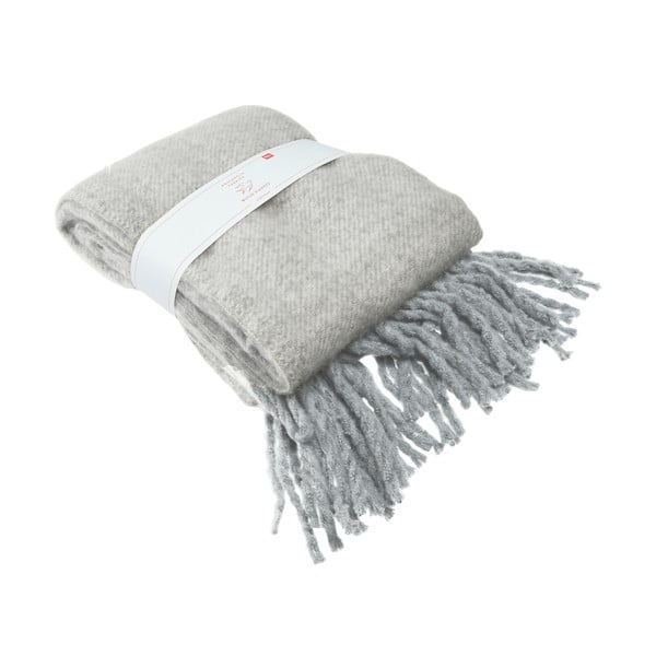 Szary koc 127x185 cm – Rex London-image-3