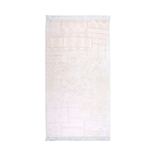 Wytrzymały dywan Vitaus Creamy, 100x200 cm-image-1