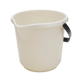 Kremowe wiadro Addis Clean, 10 l