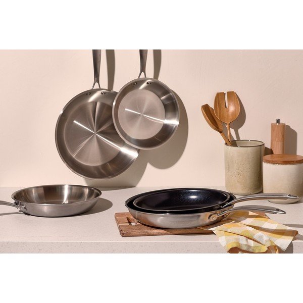 Patelnie zestaw 3 szt. ze stali nierdzewnej ø 29,5 cm Blaze – Salt&Pepper-image-1