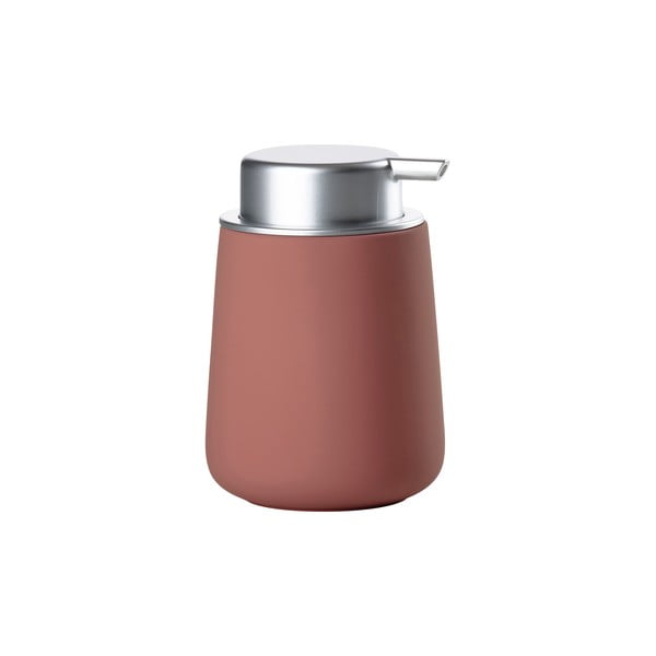 Jasnoczerwony porcelanowy dozownik do mydła 250 ml Nova – Zone