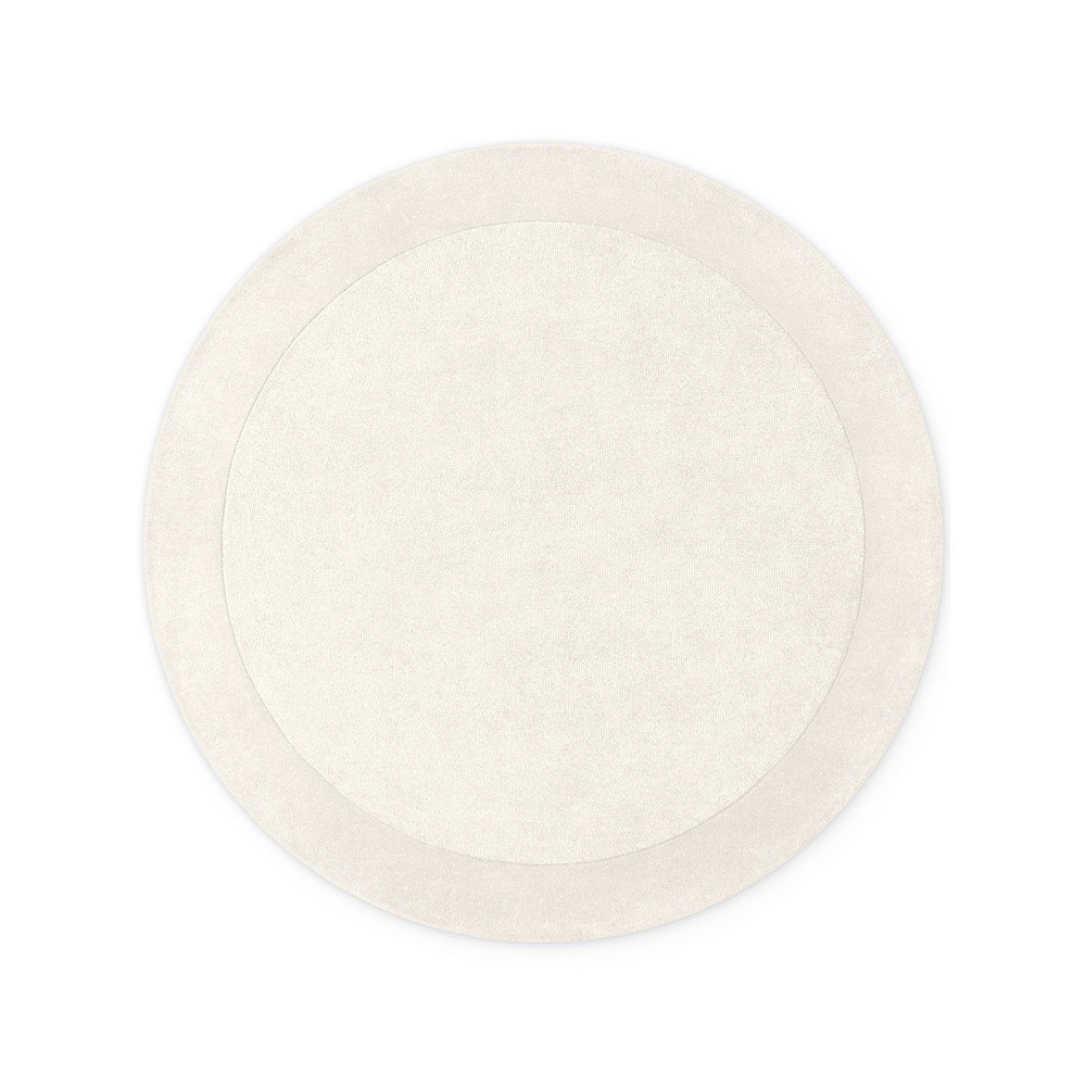 Kremowy okrągły dywan z mieszanki wełny tkany ręcznie ø 150 cm Kivi – Villeroy&Boch